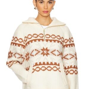 Varley Cai Half Zip Sweatshirt Sweater M Medium Cozy Ski